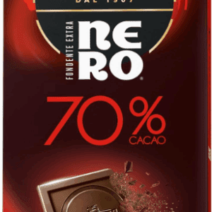 Dark chocolate bar with 70% cacao content.