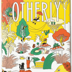 Colorful and whimsical illustration of various animals and plants under the title 'OTHERLY'.